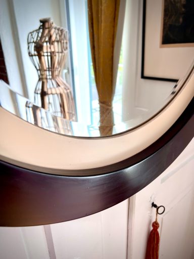 1970s Round Wall Mirror | Likely Italian Design